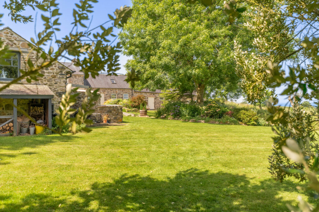 Penberi Cottage from garden Penberi Cottage from garden