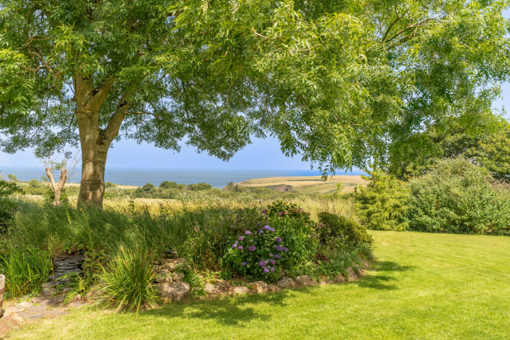 Sea views from Penberi Cottage patio Sea views from Penberi Cottage patio